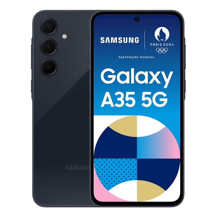 Samsung Galaxy A35 5G 16,8 cm (6.6") Hybrid Dual SIM Android 14 USB Type-C 6 GB 128 GB 5000 mAh Granatowy (marynarski)