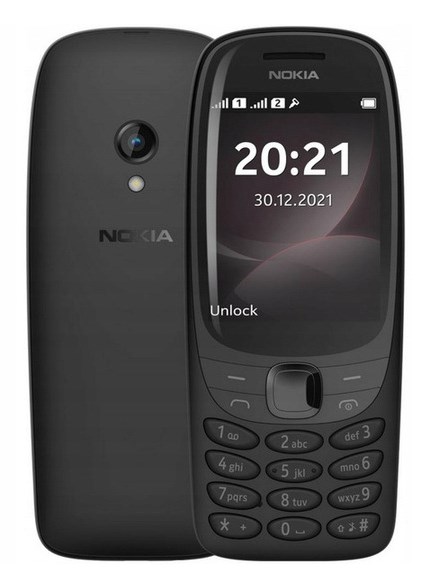 Nokia 6310 7,11 cm (2.8") Czarny Telefon funkcjonalny