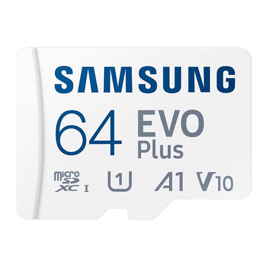 SAMSUNG Karta pamięci MicroSD z adapterem EVO Plus 64GB MB-MC64SA/EU (BLUE)