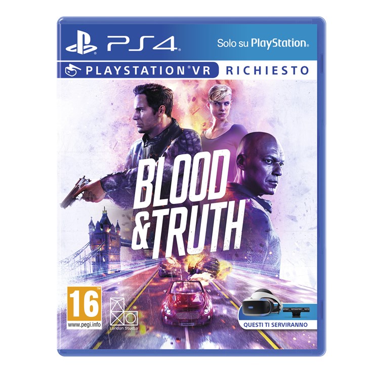 Sony Blood & Truth Standardowy Polski PlayStation 4