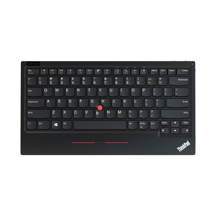 Lenovo ThinkPad Trackpoint II klawiatura Uniwersalne RF Wireless + Bluetooth QWERTY Angielski Czarny