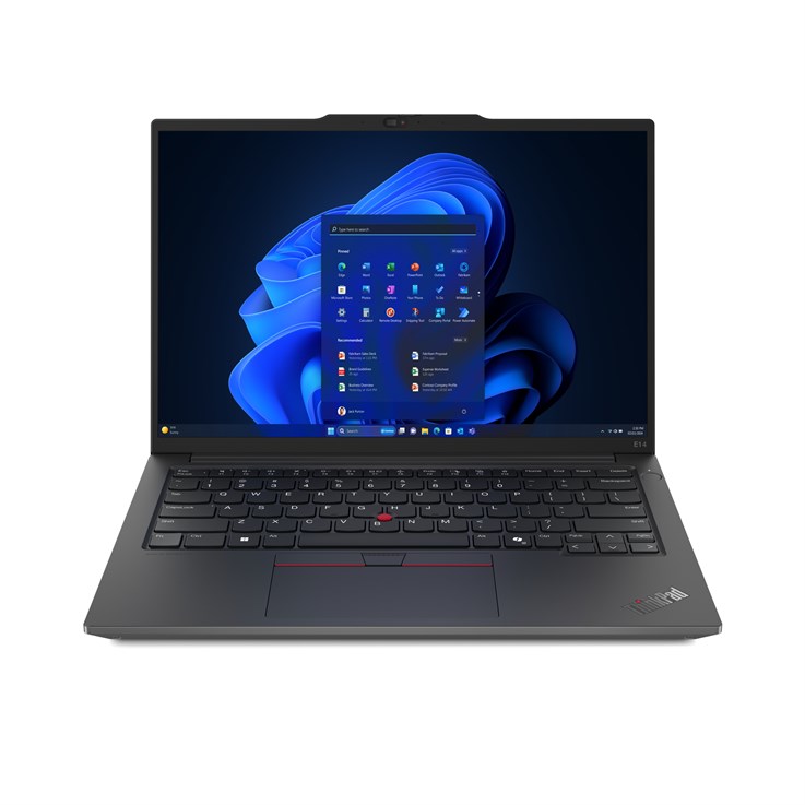 Lenovo ThinkPad E14 AMD Ryzen™ 5 7535HS Laptop 35,6 cm (14") WUXGA 16 GB DDR5-SDRAM 512 GB SSD Wi-Fi 6E (802.11ax) Windows 11 Pro Czarny