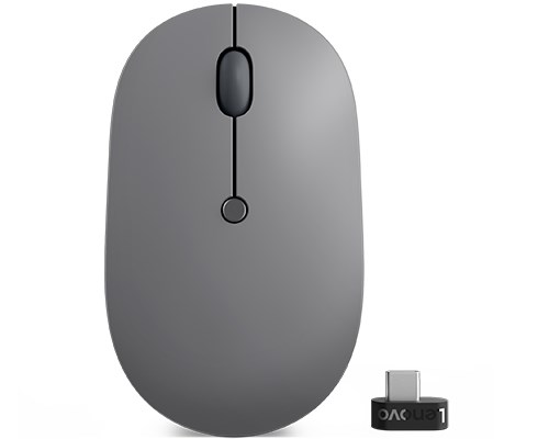 Lenovo Go myszka Biuro Oburęczny RF Wireless Optyczny 2400 DPI