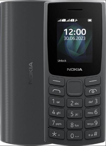 NOKIA 105 TA-1557 DS PL CHARCOAL 