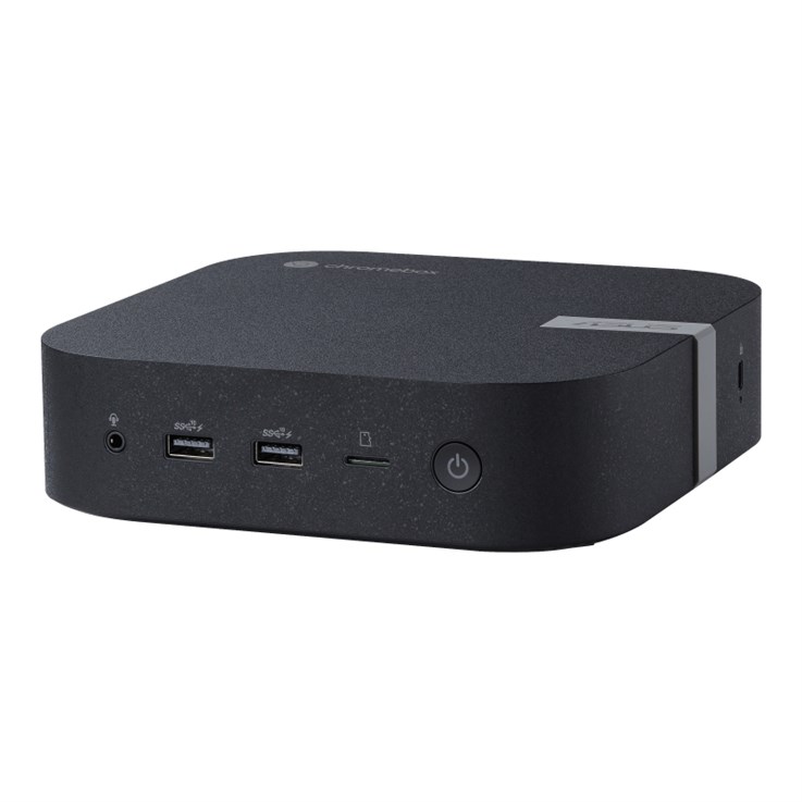 ASUS Chromebox CHROMEBOX5-S7009UN+ Intel® Core™ i7 i7-1260P 16 GB DDR4-SDRAM 256 GB SSD ChromeOS Mini PC Czarny