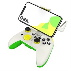 RiotPWR ESL Gaming Controller Zielony, Biały, Żółty Lightning Gamepad iOS