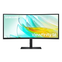 Samsung S65UC monitor komputerowy 86,4 cm (34") 3440 x 1440 px UltraWide Quad HD LCD Czarny