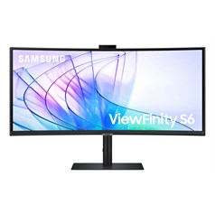 Samsung S65VC monitor komputerowy 86,4 cm (34") 3440 x 1440 px UltraWide Quad HD LCD Czarny