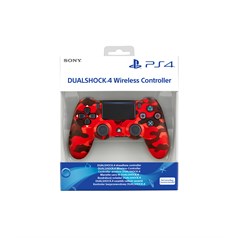 Sony DualShock 4 V2 Kamuflaż, Czerwony Bluetooth/USB Gamepad Analogowa/Cyfrowa PlayStation 4