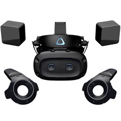 HTC Vive Cosmos Elite Dedykowany wyświetlacz montowany na głowie Czarny