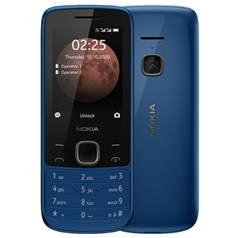 Nokia 225 4G 6,1 cm (2.4") 90,1 g Niebieski Telefon funkcjonalny