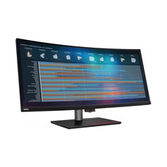 Lenovo ThinkVision P40w-20 LED display 100,8 cm (39.7") 5120 x 2160 px Czarny 62DDGAT6EU