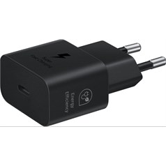 Samsung Travel Adapter 25W (w/o cable) Black EP-TA800NBEGEU