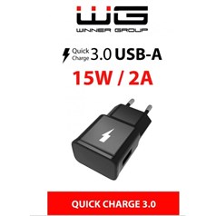 Winner Group Ładowarka sieciowa Fast Charging QC 3.0 USB 2,4A