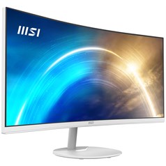 MSI Pro MP341CQW monitor komputerowy 86,4 cm (34") 3440 x 1440 px UltraWide Quad HD Biały