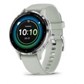 Garmin Venu 3S 3,05 cm (1.2") AMOLED Cyfrowy 390 x 390 px Ekran dotykowy Szary, Srebrny Wi-Fi GPS