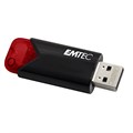 Emtec Click Easy pamięć USB 256 GB USB Typu-A 3.2 Gen 1 (3.1 Gen 1) Czarny, Czerwony