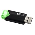 Emtec Click Easy pamięć USB 64 GB USB Typu-A 3.2 Gen 1 (3.1 Gen 1) Czarny, Zielony