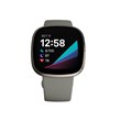 Fitbit Versa Sense Sage Grey Silver AMOLED Cyfrowy Ekran dotykowy Szary Wi-Fi GPS