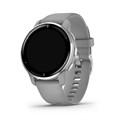 Garmin Venu 2 Plus GPS 3,3 cm (1.3") AMOLED 43 mm Cyfrowy 416 x 416 px Ekran dotykowy Szary, Srebrny Wi-Fi